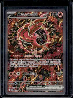 2025 Pokemon ME Black Star Promos MEP EN Oricorio ex #024 - Image 1