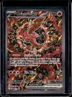 2025 Pokemon ME Black Star Promos MEP EN Oricorio ex #024 - Image 1