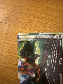 Rayquaza & Deoxys LEGEND 90/90 Holo (Bottom) Pokemon Undaunted 2010 - Image 5