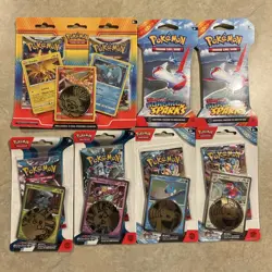 Pokemon Legendary Birds (2x Silver Tempest, & 6x Booster Packs, Sealed - Image 1
