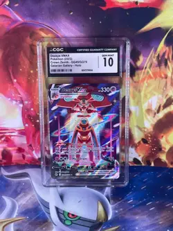 CGC 10 Deoxys VMAX GG45/GG70 Crown Zenith Holo Pokemon TCG - Image 1