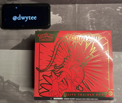 Pokemon TCG: Scarlet and Violet Elite Trainer Box ETB - Sealed - Image 1