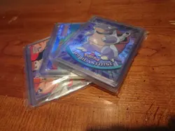 Topps Pokemon Series 1 Silver Foil Sunrays Black Logo Movie Blue Lot x24 gongas5 - Image 1