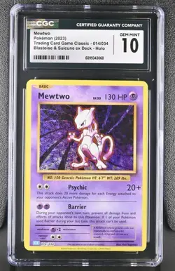 Mewtwo *CGC 10* Holo *Classic Collection* #14 * Pokemon - Image 1