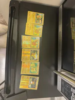 Pokemon Pikachu Lot (6) XY Base Set & Generations Reverse Holo Evolution Raichu - Image 1