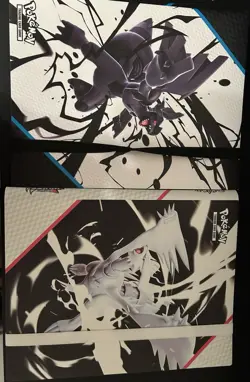Pokemon Black Bolt AND White Flare Binder Set - Binders Only - New - Image 1