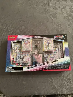 Pokemon TCG Scarlet & Violet Prismatic Evolutions Premium Figure Collection New - Image 1