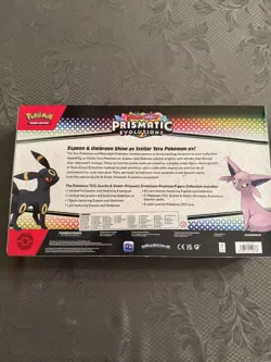 Pokemon TCG Scarlet & Violet Prismatic Evolutions Premium Figure Collection New - Image 2