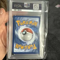 2025 POKEMON SVP EN-SV BLACK STAR PROMO #203 TEAM ROCKET'S WOBBUFFET PSA 9 - Image 3
