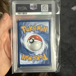 2025 POKEMON SVP EN-SV BLACK STAR PROMO #203 TEAM ROCKET'S WOBBUFFET PSA 9 - Image 4