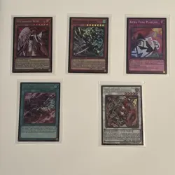Yu-Gi-Oh! TCG- Phantom Revenge Set of 2 Ultra Rare, 2 Super Rare all Mint Cond. - Image 1