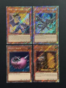 2025 YUGIOH RA04 PLATINUM SECRET RARE MAXX C NM BONUS SET - Image 1