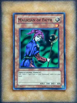 Yugioh Magician Of Faith CP02-EN003 Super Rare ENGLISH VLP - Image 1