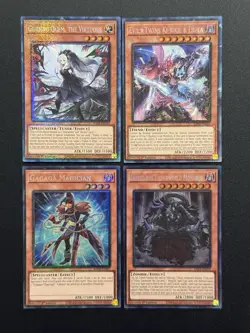 2025 YUGIOH RA04 COLLECTORS RARE GUIDING QUEM THE VIRTUOUS NM BONUS SET - Image 1