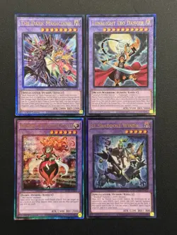 2025 YUGIOH RA04 ULTIMATE RARE THE DARK MAGICIANS NM BONUS SET - Image 1