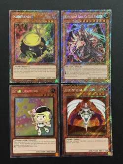 2025 YUGIOH RA04 PLATINUM SECRET RARE KURIBANDIT NM BONUS SET - Image 1