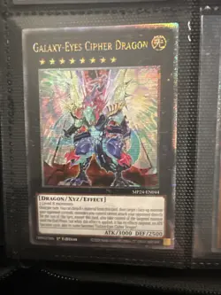 Galaxy-Eyes Cipher Dragon - MP24-EN044 - Quarter Century Rare - YuGiOh TCG - Image 1