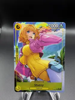 Stussy (Alt Art) Full Art ST29-006 Starter Deck (EGGHEAD) Foil promo ONE PIECE - Image 1