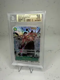 Bandai 2023 One Piece Wings of the Captain Roronoa Zoro BGS 10 OP06-118 Japanese - Image 1