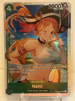 Nami OP14-031 - SR Super Rare - The Azure Sea’s Seven One Piece TCG English - Image 1