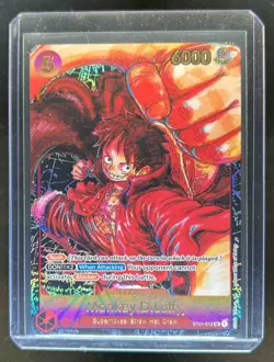 2022 One Piece Straw Hat Crew Starter Deck Monkey D Luffy Alt Art #ST01-012 - Image 1