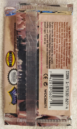 1st-Edition Fossil Booster package, NO CARDS Pokemon English - Image 3