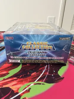 DIGIMON CARD GAME: CLASSIC COLLECTION EX01 Factory Sealed Booster Box (24 Packs) - Image 2