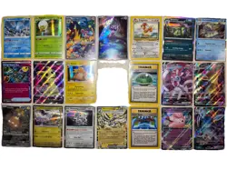 Pokemon 20 Card Lot V/EX/GX Full Art Holo Ultra Rare Pikachu Raichu Arcanine - Image 1