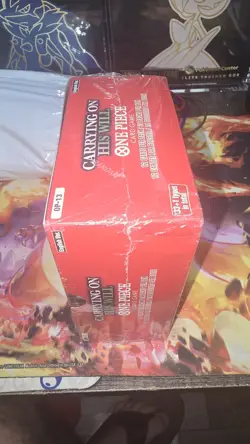 One Piece OP-13 TCG Carrying On His Will Booster Box English SEALED NEW - Corner - Image 2