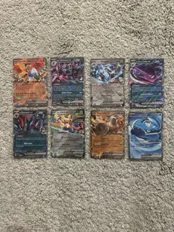Pokemon TCG Scarlet And Violet Ex Lot of 8 Cards Near Mint - Image 1