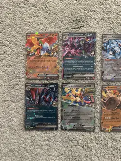 Pokemon TCG Scarlet And Violet Ex Lot of 8 Cards Near Mint - Image 2