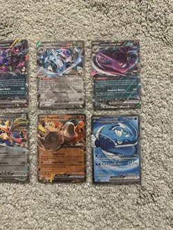 Pokemon TCG Scarlet And Violet Ex Lot of 8 Cards Near Mint - Image 3