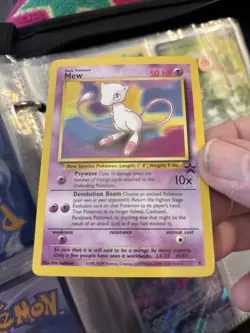 Pokemon Card - Mew #8 WoTC Black Star Promo G172 - Image 1