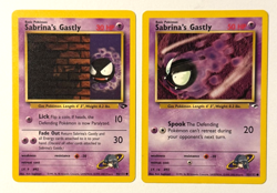 Pokemon TCG Card Sabrina's Gastly Gym Heroes Card Lot (2) 93/132 + 96/132 - Image 1