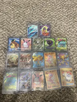 Pokemon TCG 17 Card Lot of Full Arts SV 151 English NM - Image 1