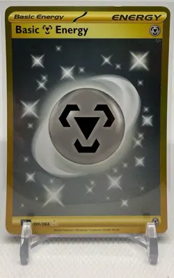 Pokemon TCG Basic Metal Energy Hyper Rare Card Shrouded Fable 099/064 - Image 1