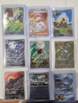 Pokemon Lot Of 106 Cards-Full Arts, Ex’s, Sir’s, Pokeballs, Holos, & More - Image 3