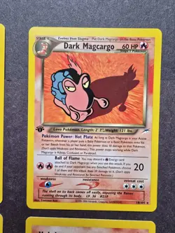 Pokemon TCG Neo Destiny Fire Type Cards 18,46,50,91/105 Nm - Image 3