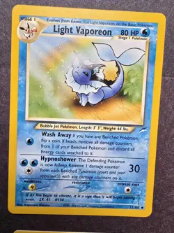 Pokemon TCG Neo Destiny Water-type Cards 19,52,62,79/105 Nm - Image 2