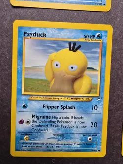 Pokemon TCG Neo Destiny Water-type Cards 19,52,62,79/105 Nm - Image 4