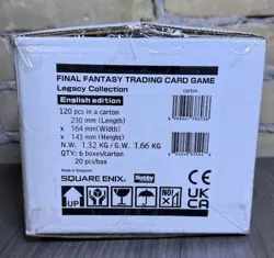 Final Fantasy Trading Card Game Legacy Collection Sealed Case 6 Boxes - Image 2