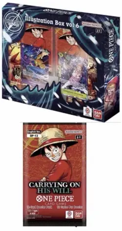 Bandai Trading Card Games One Piece Illustration Box Vol 6 IN HAND - Image 1