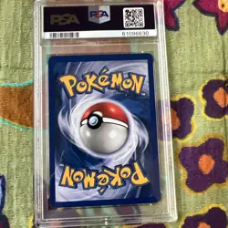 Pokemon TCG Azumarill Neo Genesis Holo Card 2/111 1st Edition PSA 9 Mint SWIRL - Image 4