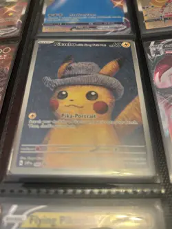 Pikachu With Grey Felt Hat 085 Promo Card Van Gogh Museum - Image 2