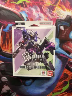 Gundam TCG Card Game Celestial Drive Starter Deck (ST07) New Sealed - Image 1
