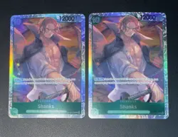 Shanks OP13-028 Carrying On His Will - One Piece TCG - SR English. 2 CARDS! - Image 1