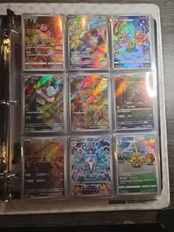 Pokemon Card Lot Binder V/VMAX IR Hits 180 Cards NM Full Art - Image 3