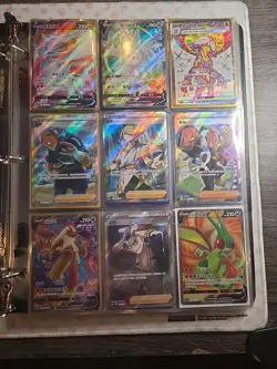 Pokemon Card Lot Binder V/VMAX IR Hits 180 Cards NM Full Art - Image 5