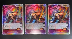 2025 One Piece Legacy of the Master Trafalgar Law SR En OP12-073. 3 CARDS! - Image 1