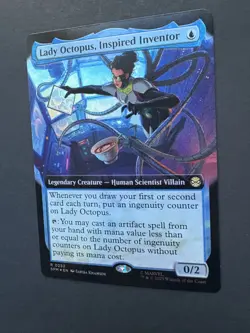 Lady Octopus, Inspired Inventor (Extended Art) Marvel's Spider-Man Magic Foil NM - Image 2